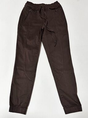 Cotton Citizen Womens Brown London Joggers Zip Pockets Sz XS USA NWT